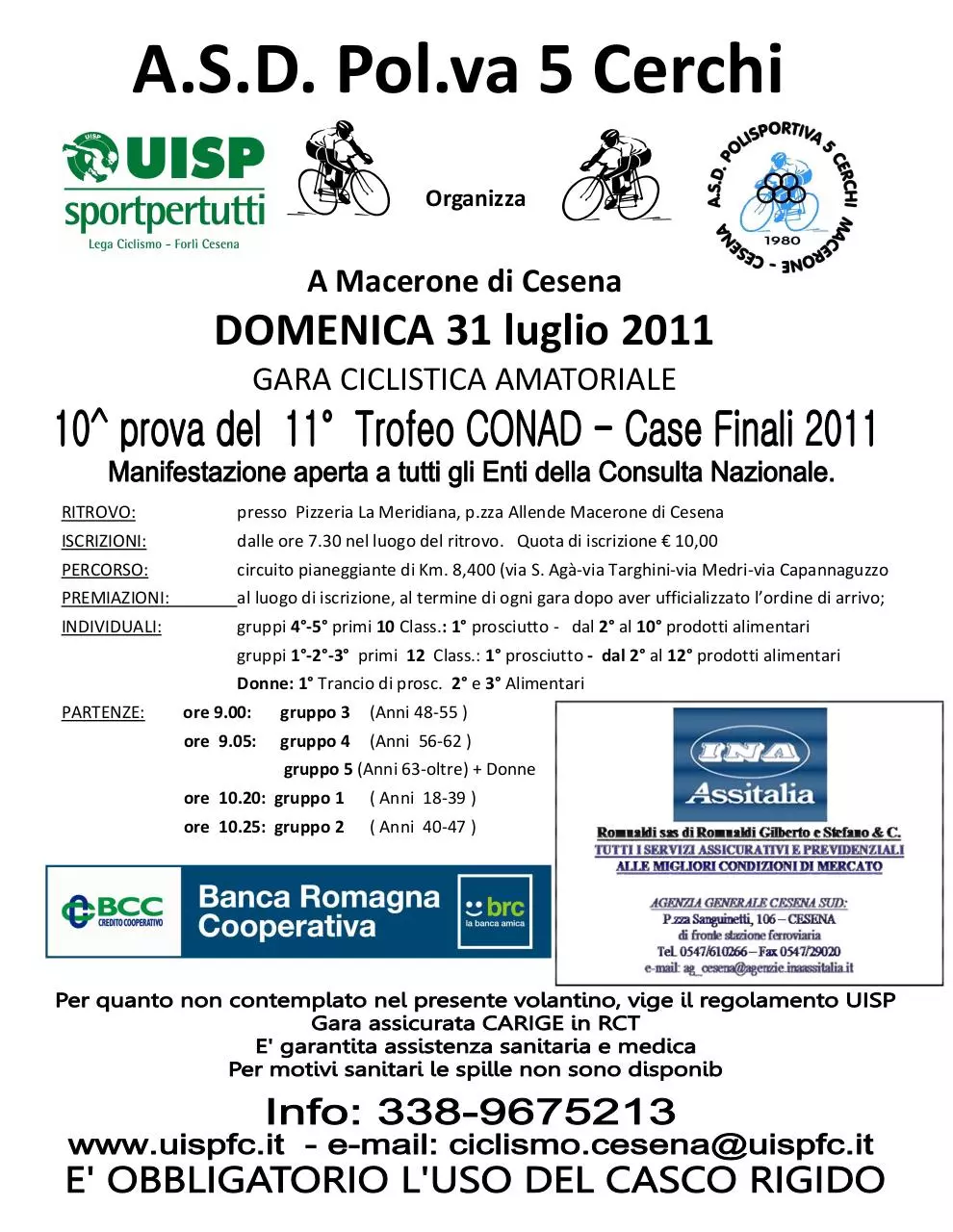 Document preview - Gara Macerone 31-07-2011.pdf - Page 1/1