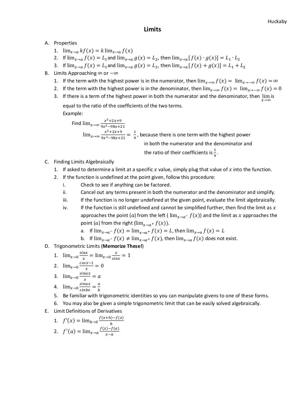 Document preview - Limits PDF.pdf - Page 1/1