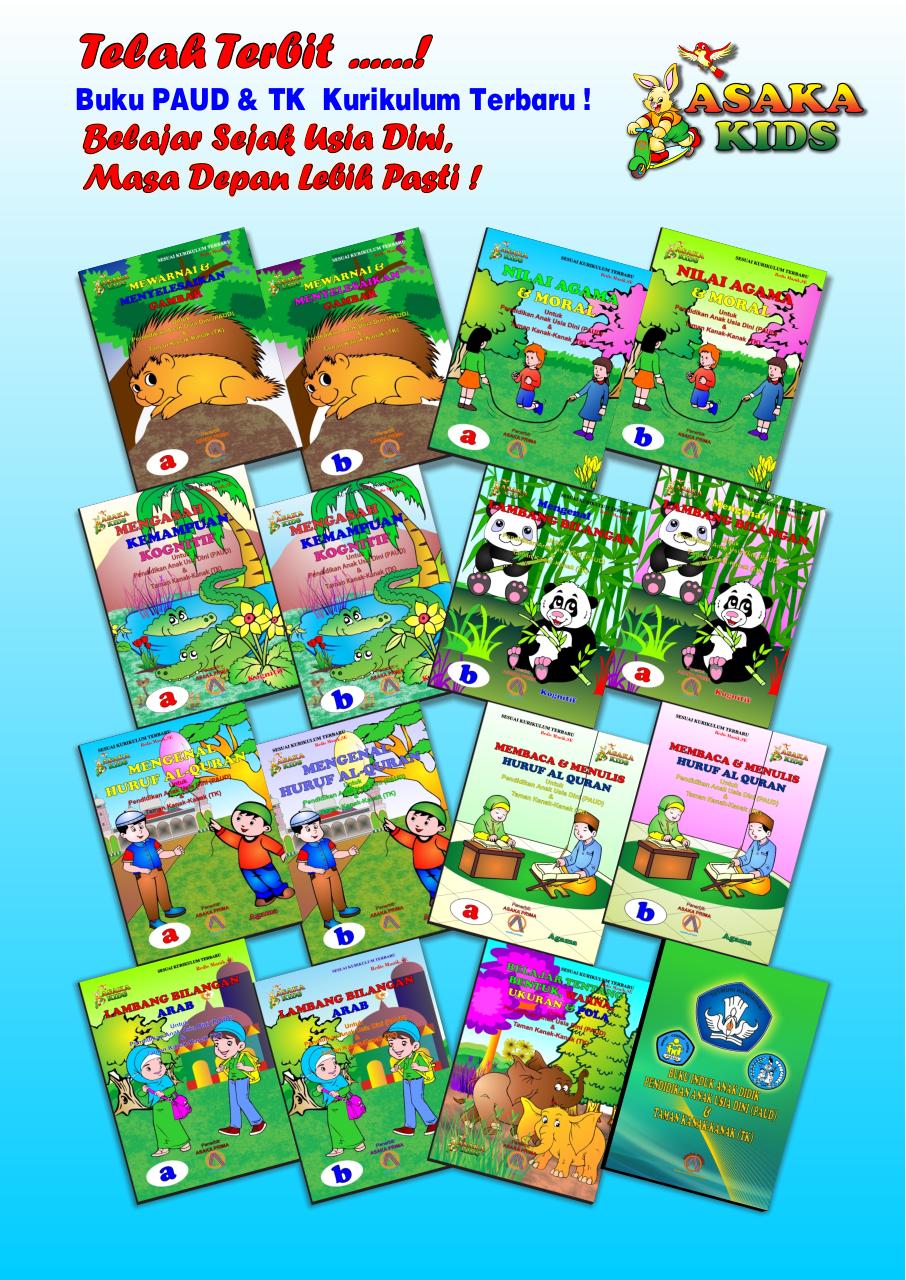 KATALOG TK  Majalah Buku  TK  PAUD KELOMPOK A B 