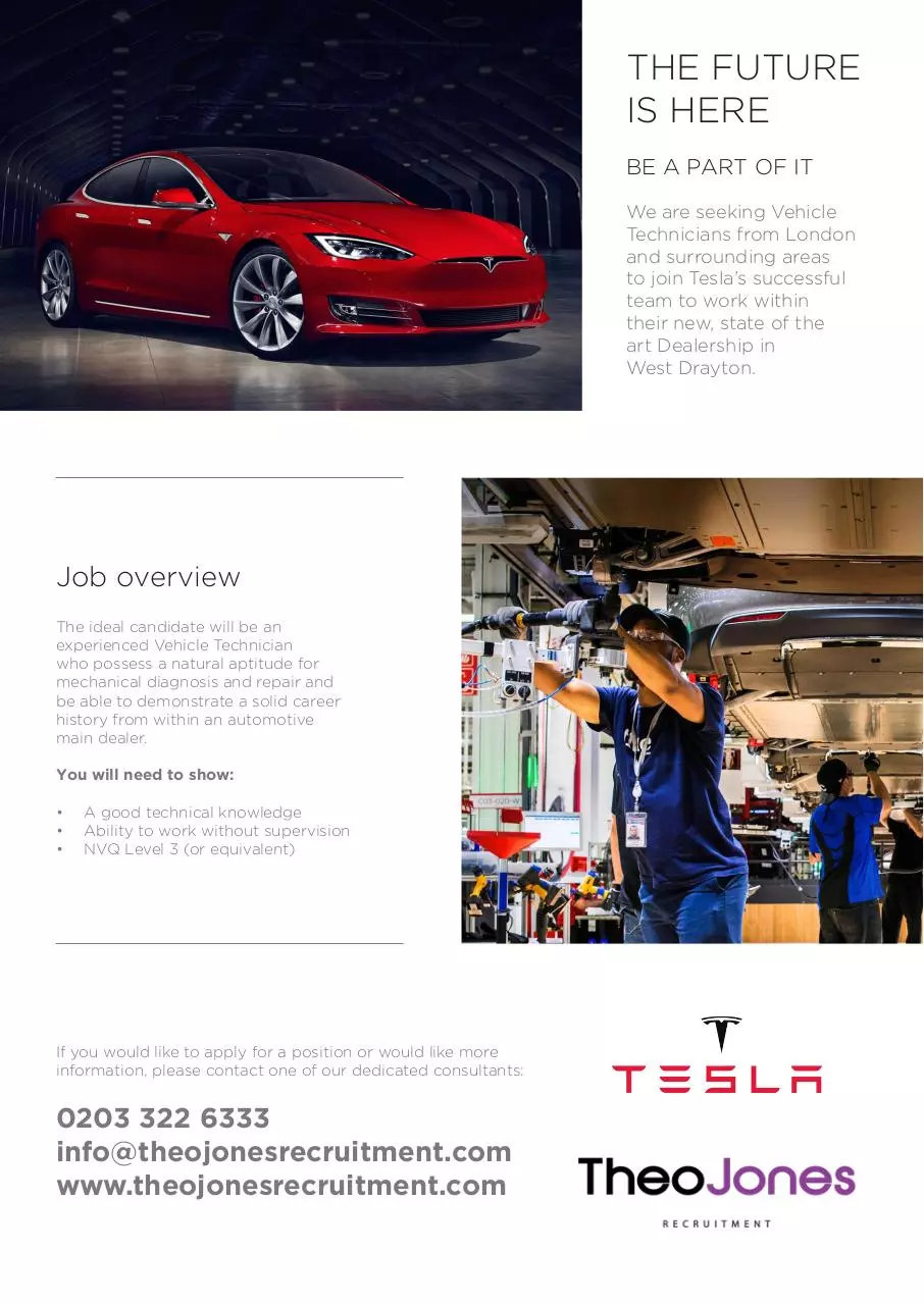 Document preview - Tesla - Work for us!.pdf - Page 1/1