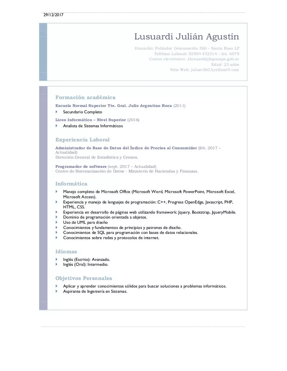 Document preview - CV_jlusuardi.pdf - Page 1/1
