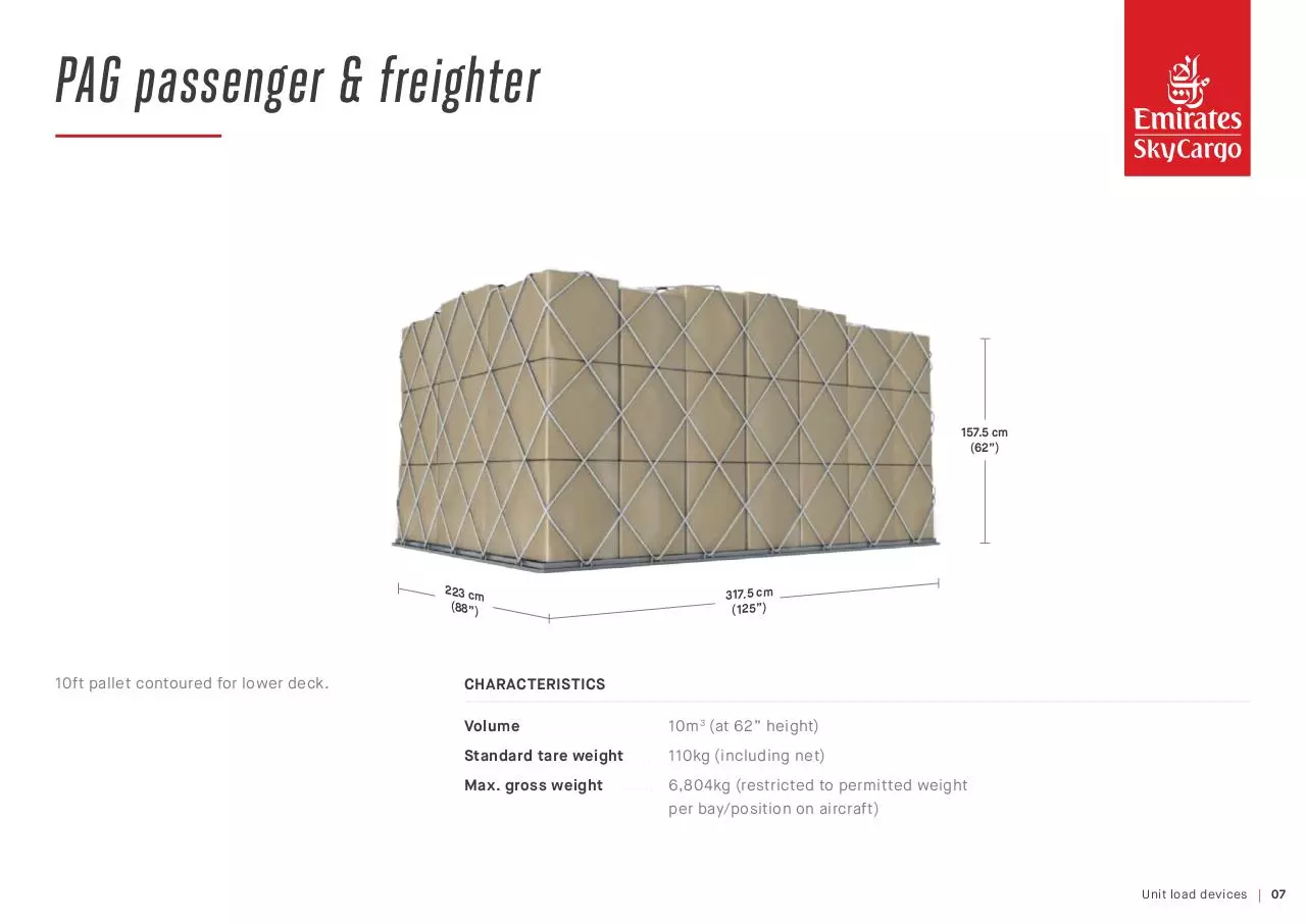 Document preview - EK Contour - PAG passenger & freighter - 10ft pallet contoured for lower deck..pdf - Page 1/1